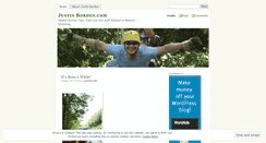 Desktop Screenshot of justinborden.wordpress.com