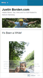 Mobile Screenshot of justinborden.wordpress.com