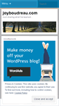 Mobile Screenshot of joyboudreau.wordpress.com