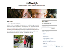 Tablet Screenshot of craftbynight.wordpress.com