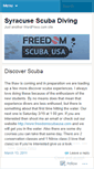 Mobile Screenshot of freedomscubausa.wordpress.com