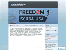 Tablet Screenshot of freedomscubausa.wordpress.com