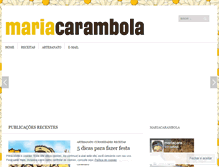 Tablet Screenshot of mariacarambola.wordpress.com