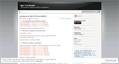Desktop Screenshot of igorcavalcanti.wordpress.com