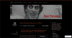 Desktop Screenshot of deadteenagers.wordpress.com