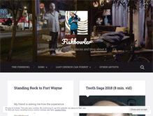 Tablet Screenshot of fishbowler.wordpress.com