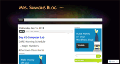 Desktop Screenshot of bosimmons.wordpress.com