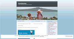 Desktop Screenshot of knewbieknitter.wordpress.com