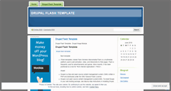 Desktop Screenshot of drupalflashtemplatedgp.wordpress.com