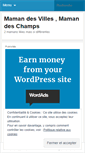 Mobile Screenshot of mamandesvillesetmamandeschamps.wordpress.com