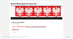 Desktop Screenshot of bristolwhiteeagle.wordpress.com