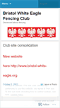 Mobile Screenshot of bristolwhiteeagle.wordpress.com