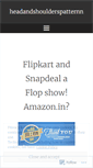 Mobile Screenshot of headandshoulderspatternn.wordpress.com