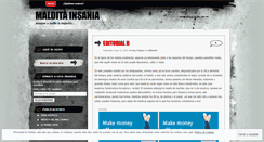 Desktop Screenshot of malditainsania.wordpress.com