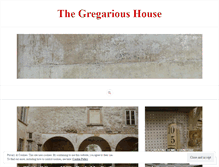 Tablet Screenshot of gregarioushouse.wordpress.com