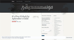 Desktop Screenshot of mousika.wordpress.com