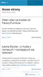 Mobile Screenshot of nowestrony.wordpress.com