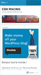 Mobile Screenshot of cdhracing.wordpress.com