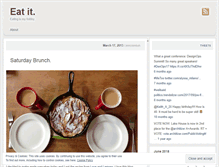 Tablet Screenshot of eatgrub.wordpress.com