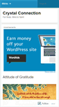 Mobile Screenshot of crystalconnectionalchemy.wordpress.com