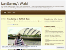 Tablet Screenshot of ivansammy.wordpress.com