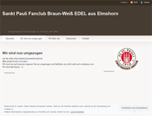 Tablet Screenshot of braunweissedel.wordpress.com