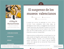 Tablet Screenshot of mariantristan.wordpress.com