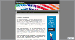 Desktop Screenshot of designiums.wordpress.com