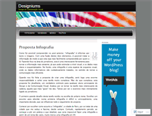 Tablet Screenshot of designiums.wordpress.com