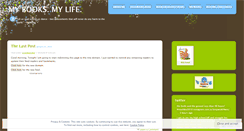 Desktop Screenshot of mybooksmylife.wordpress.com