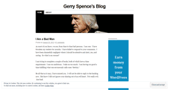 Desktop Screenshot of gerryspence.wordpress.com