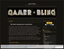 Tablet Screenshot of gamerbling.wordpress.com