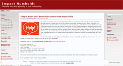 Desktop Screenshot of impacthumboldt.wordpress.com