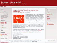 Tablet Screenshot of impacthumboldt.wordpress.com