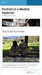 Mobile Screenshot of morbidoptimist.wordpress.com