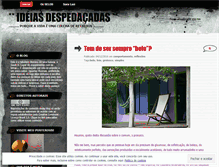 Tablet Screenshot of ideiasdespedacadas.wordpress.com