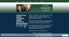 Desktop Screenshot of michaelwebert.wordpress.com