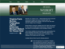 Tablet Screenshot of michaelwebert.wordpress.com