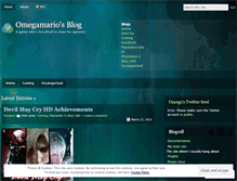 Tablet Screenshot of omegamario.wordpress.com