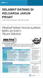 Mobile Screenshot of jakunprivat.wordpress.com