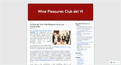 Desktop Screenshot of clubdelvi.wordpress.com