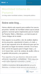 Mobile Screenshot of movilidadurbanapanama.wordpress.com
