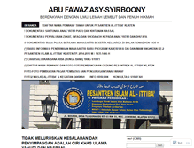 Tablet Screenshot of abufawaz.wordpress.com