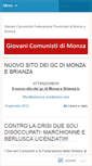 Mobile Screenshot of giovanicomunistibrianza.wordpress.com