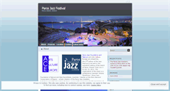 Desktop Screenshot of jazzfestivalparos.wordpress.com