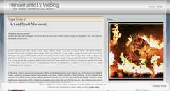 Desktop Screenshot of hanoemantd1.wordpress.com