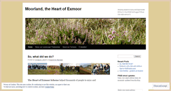 Desktop Screenshot of heartofexmoor.wordpress.com