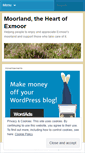 Mobile Screenshot of heartofexmoor.wordpress.com