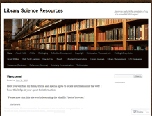 Tablet Screenshot of eddieslibraryresources.wordpress.com