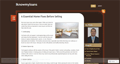 Desktop Screenshot of iknowmyloans.wordpress.com